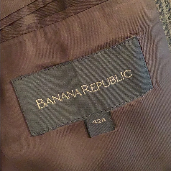 Wool Plaid Blazer Banana Republic - Picture 6 of 7